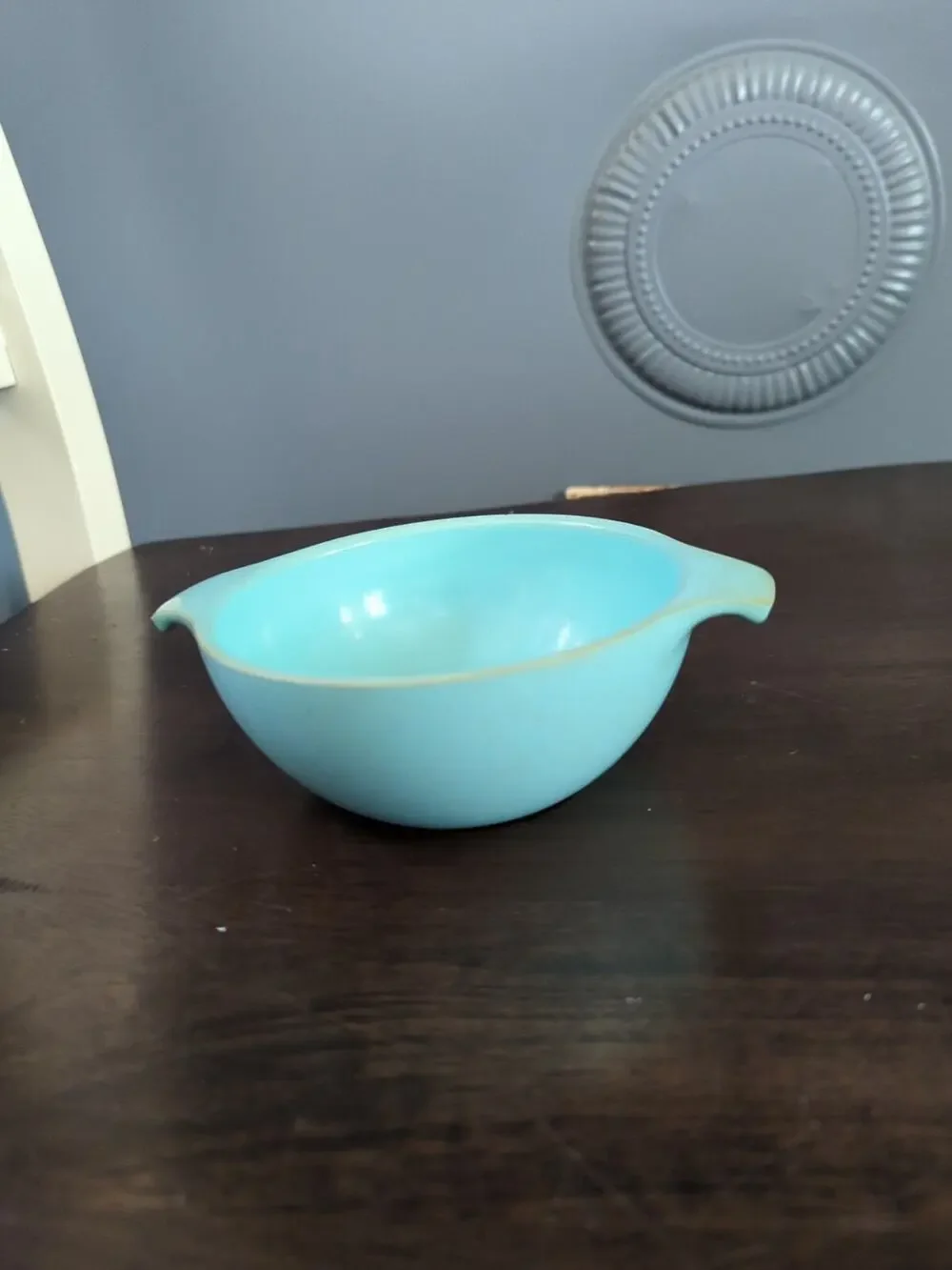 Vintage Watertown Lifetime Ware Aqua green Melamine Bowl Ice Cream MCM 4.5